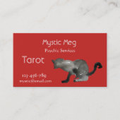 超能力者、タロット、占い師ニューエイジサービス部 名刺 (正面)