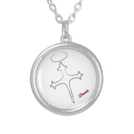 超自然のネックレス シルバープレートネックレス