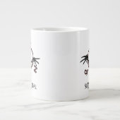 超自然カスティエルイラストレーション ジャンボコーヒーマグカップ (正面)