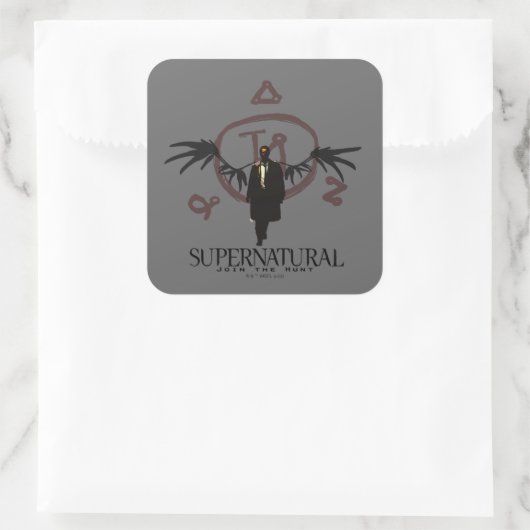 超自然カスティエルイラストレーション スクエアシール (バッグ)