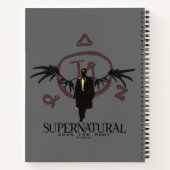 超自然カスティエルイラストレーション ノートブック (裏面)