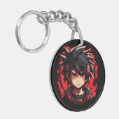 超自然ギア: Anime Boy キーホルダー (正面左)