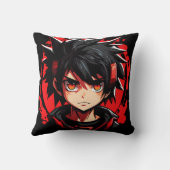 超自然ギア: Anime Boy クッション (裏面)