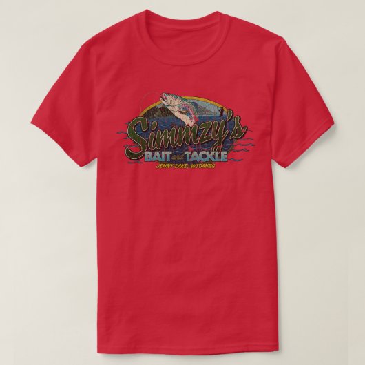 超自然シムズベイトとタックル2019 Tシャツ (デザイン正面)