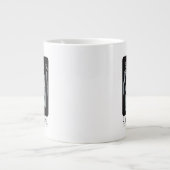 超自然林シルエットグラフィック ジャンボコーヒーマグカップ (正面)