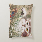 超自然猫 アクセントクッション (裏面(縦))