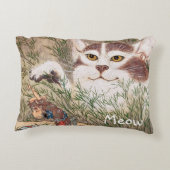 超自然猫 アクセントクッション (裏面)