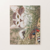 超自然猫 ジグソーパズル (縦)