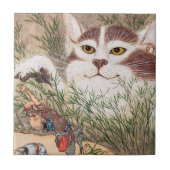 超自然猫 タイル (正面)