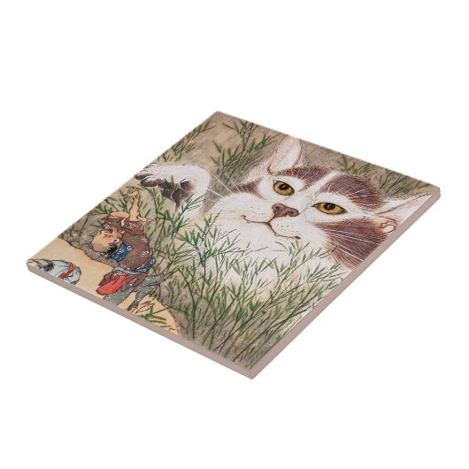 超自然猫 タイル (側面)