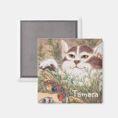 超自然猫 マグネット (正面/裏面)