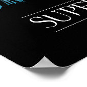 超自然的なウィンチェスターブラザーズ森林グラフィック ポスター (角)