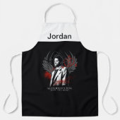 超自然的なカスティエルグラフィティグラフィック エプロン (正面)