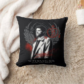 超自然的なカスティエルグラフィティグラフィック クッション (ブランケット)