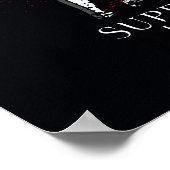 超自然的なカスティエルグラフィティグラフィック ポスター (角)