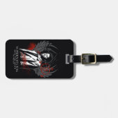 超自然的なカスティエルグラフィティグラフィック ラゲッジタグ (正面横)