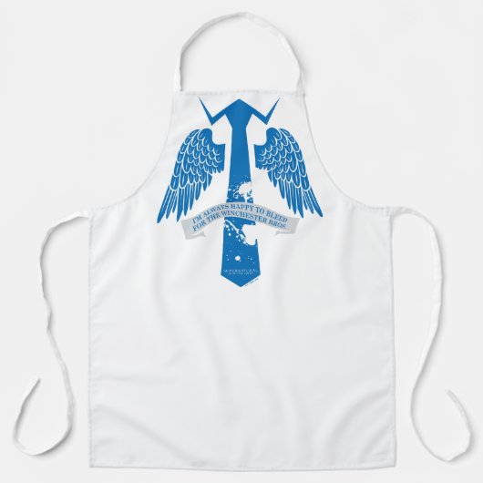 超自然的なキャスティエルタイ引用文グラフィック エプロン (正面)