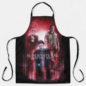 超自然的なクラウリー、ディーン、サム エプロン (正面)