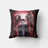 超自然的なクラウリー、ディーン、サム クッション (裏面)