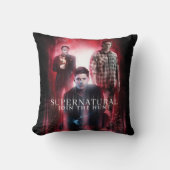 超自然的なクラウリー、ディーン、サム クッション (正面)