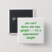 超自然的な歓喜 缶バッジ (正面&裏面)