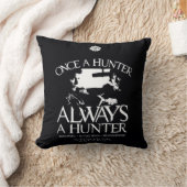超自然的な「かつては狩人、常に狩人」 クッション (ブランケット)