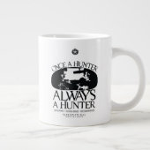 超自然的な「かつては狩人、常に狩人」 ジャンボコーヒーマグカップ (右)