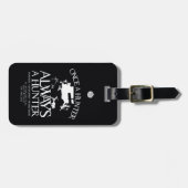 超自然的な「かつては狩人、常に狩人」 ラゲッジタグ (正面横)