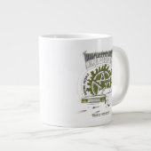 超自然的な「ウィンチェスター・ブラザーズ」車のグラフィック ジャンボコーヒーマグカップ (正面右)