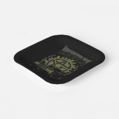 超自然的な「ウィンチェスター・ブラザーズ」車のグラフィック ペーパープレート (傾斜あり)