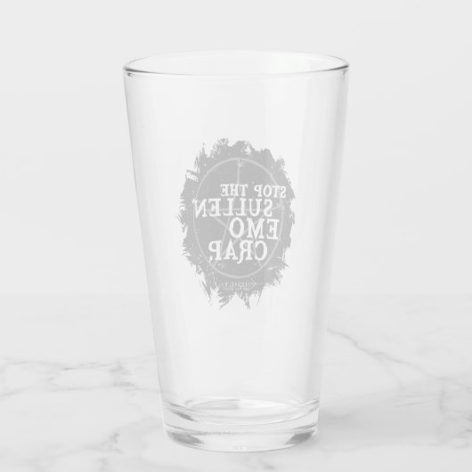 超自然的な「エモ」引用文 タンブラーグラス (裏面)