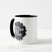 超自然的な「エモ」引用文 マグカップ (正面左)