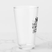 超自然的な「ハグバック」引用文 タンブラーグラス (右)