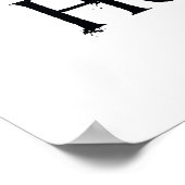 超自然的な「ハグバック」引用文 ポスター (角)