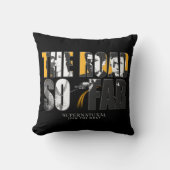 超自然的な「今までの道」 クッション (正面)