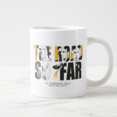 超自然的な「今までの道」 ジャンボコーヒーマグカップ (右)