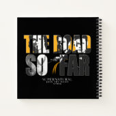 超自然的な「今までの道」 ノートブック (裏面)