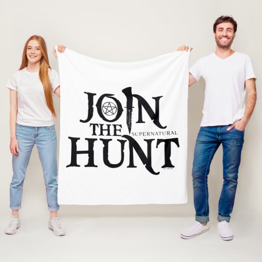 超自然的な「狩りに参加」 フリースブランケット (インサイチュ)