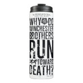超自然的ウィンチェスターブラザーズ引用文 タンブラー (正面)