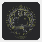 超自然的ウィンチェスター兄弟ファミリービジネス スクエアシール (正面)