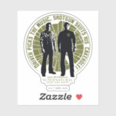 超自然的ウィンチェスター兄弟「ショットガン」 シール (シート)