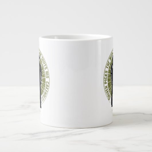 超自然的ウィンチェスター兄弟「ショットガン」 ジャンボコーヒーマグカップ (正面)