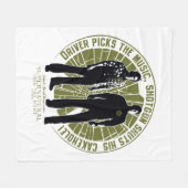 超自然的ウィンチェスター兄弟「ショットガン」 フリースブランケット (正面(横))