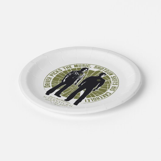 超自然的ウィンチェスター兄弟「ショットガン」 ペーパープレート (アングル)