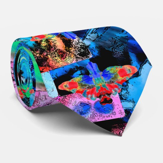 超自然的- Inkblotのガの漫画本のスタイルのタイ ネクタイ (ロール)