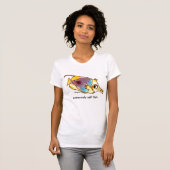 超自身魚の漫画Tシャツ Tシャツ (正面フル)