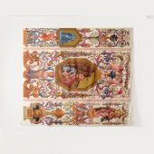 超華麗な17世紀バロックプリント タペストリー (正面(横))