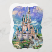 超詳細お洒落な城トリプチチ ノートカード (正面/裏面)