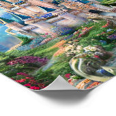 超詳細お洒落な城トリプチチ ポスター (角)