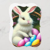 超詳細な童話のイースターバニー三部作 ノートカード (正面/裏面)